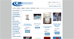 Desktop Screenshot of laboratorysales.net